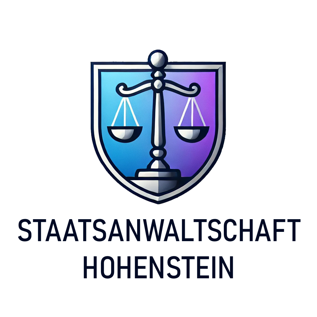 Logo Staatsanwaltschaft Hohenstein